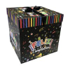 Caja plegable negra 25x25cm1