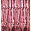 Cortina metalica rose gold 1x2m1