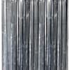 Cortina metalica chrome plateada 1x2m1