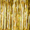 Cortina metalica dorada 1x2m1