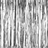 Cortina metalica plateada 1x2m1