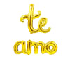 Globo metalico te amo dorado1