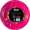 plato redondo fucsia x101