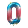 Globo metalico multicolor n01