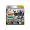 Plumones 6 colores maxi metalicos carioca1