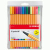 Set Stabilo point 88 10 colores + 5 neon1