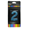 Vela Gliter Azul N21