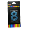 Vela Gliter Azul N81