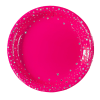 Set plato estrelllas FUCSIA1