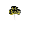 Deco Torta FC negro y dorado1