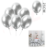 Globo x100 plateado1