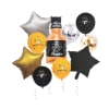 Set globo metalico feliz cumpleaños whisky1