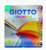 Lapices acuarelables 24 colores estuche metalico Giotto1