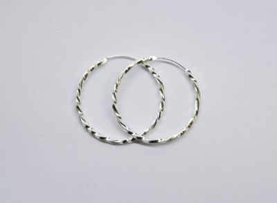 AROS ARGOLLA TORCIDO 925 35MM AROS ARGOLLA TORCIDO 925 35MM