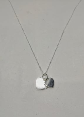COLLAR PLATA CORAZONES C19 COLLAR PLATA CORAZONES C19