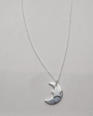 COLLAR PLATA LUNA Y ESTRELLA C37 COLLAR PLATA LUNA Y ESTRELLA C37