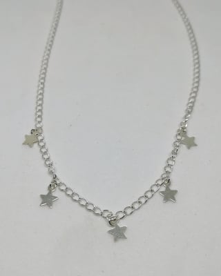 COLLAR PLATA ESTRELLAS C03 COLLAR PLATA ESTRELLAS C03