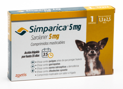 SIMPARICA x1 COMPRIMIDO