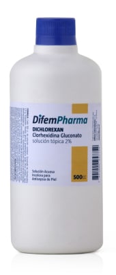 DICHLOREXAN 2% (clorhexidina gluconato) 500 cc