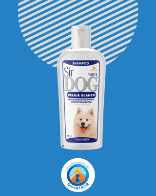 SIR DOG WHITE SHAMPOO 390 ml