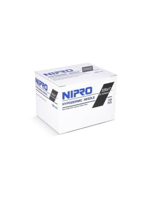 AGUJA NIPRO 22G x 11/2