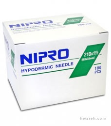 AGUJA NIPRO 21G X 11/2 (100 und)