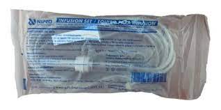 BAJADA DE SUERO MACROGOTEO C/VENTEO Y FILTRO