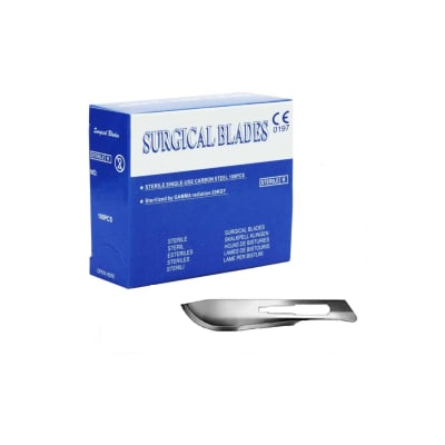 HOJA BISTURI N° 22 ESTERIL