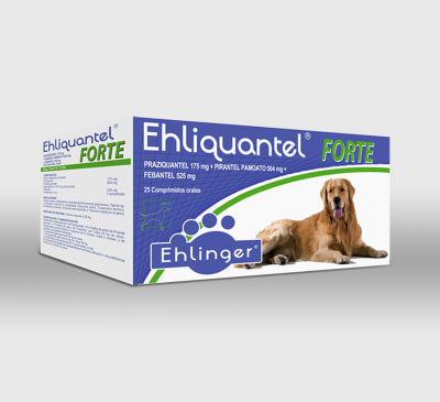 EHLIQUANTEL FORTE 25 comprimidos