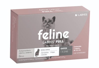 FELINE LABYES FULL 0,4 ml (1 A 2 KG)