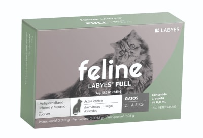 FELINE LABYES FULL 0,8 ml (  2 a 5 KG)