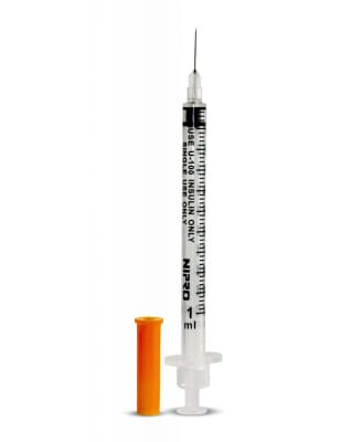 JERINGA NIPRO 1 cc 25G x 5/8 (100u)
