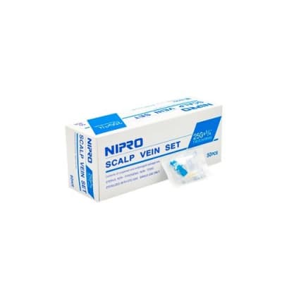 MARIPOSA NIPRO 25G X 50 UND