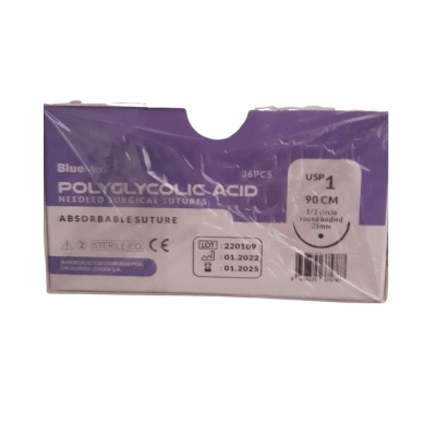 SUTURA POLIGLICOLICO 1