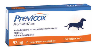 PREVICOX 57 mg (10 comp)