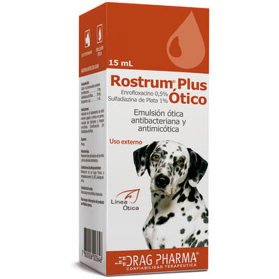 ROSTRUM PLUS OTICO 15 ml