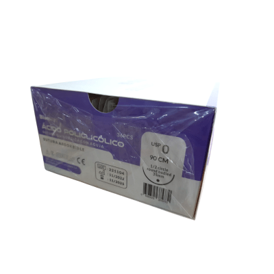 SUTURA POLIGLICOLICO 0