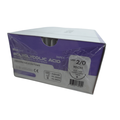 SUTURA POLIGLICOLICO 2-0