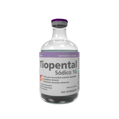 TIOPENTAL SODICO 1,0 g (POLVO PARA SOLUCIÓN INYECTABLE)