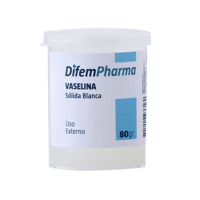 VASELINA SOLIDA BLANCA 80 gr