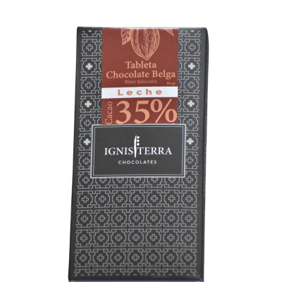 Barra de Chocolate con Leche 35% Cacao2