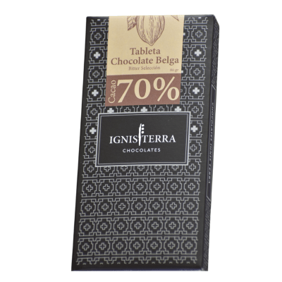 Barra de Chocolate Bitter 70% Cacao