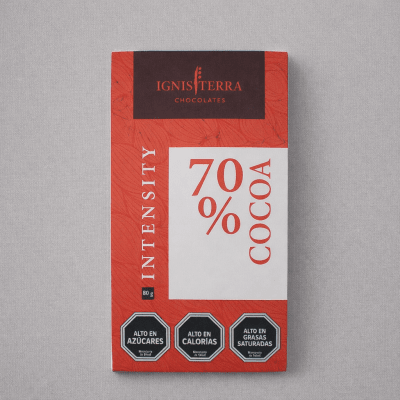 Barra de Chocolate Bitter 70% Cacao