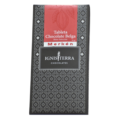 Barra de Chocolate Bitter 70% con Merkén de La Araucanía