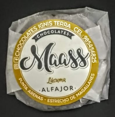 Alfajor Manjar Lúcuma 50 gr.