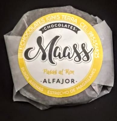 Alfajor Pasas al Ron 50 gr.