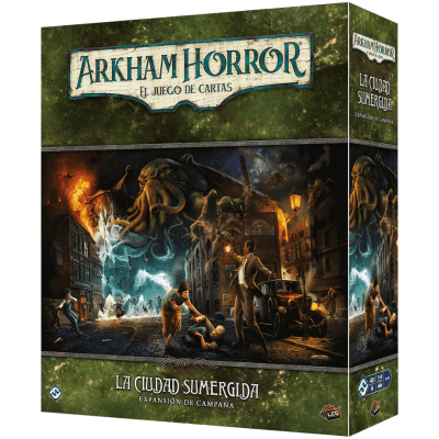 Arkham Horror LCG - La ciudad sumergida expa campaña1