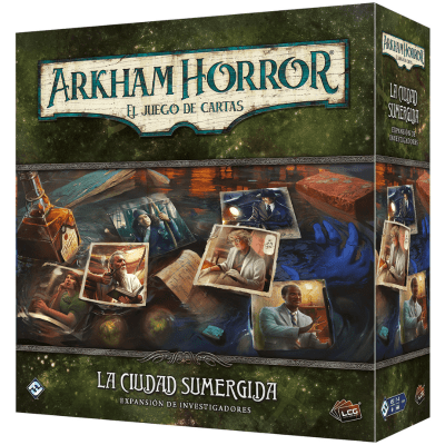 Arkham Horror LCG La ciudad sumergida exp. Investigadores