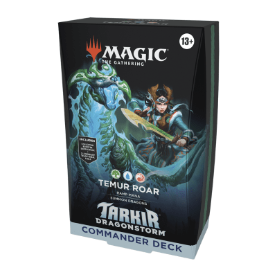 MTG Tarkir: Dragonstorm Commander Temur Roar (Inglés)1