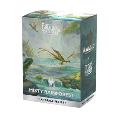 DS: STD Matte Dual Art Sleeves - Misty Rainforest (100ct)